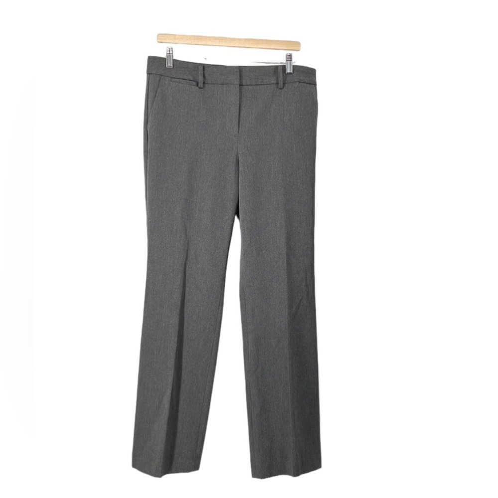 Talbots Gray Straight-Leg Dress Pants